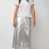 Aimee Skirt in Silver
