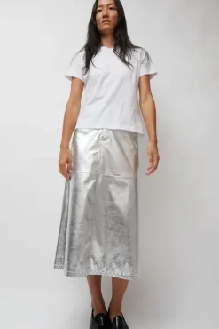 Aimee Skirt in Silver