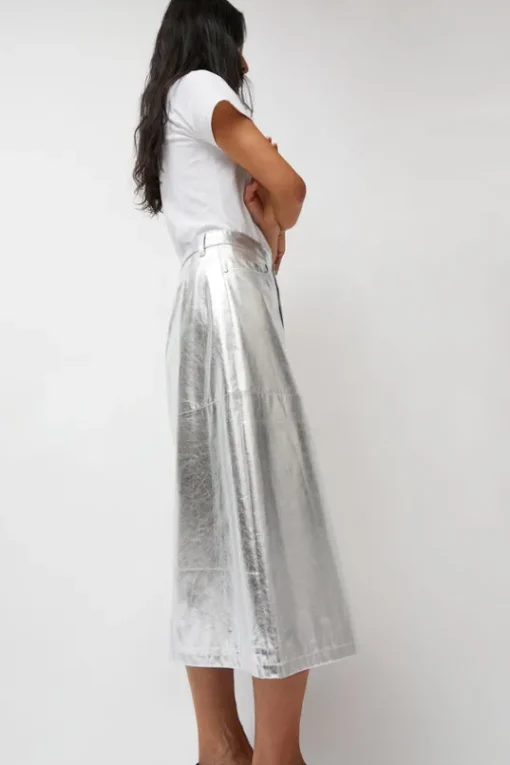 Aimee Skirt in Silver