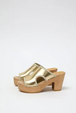 Alexis Clog on Platform in Gold