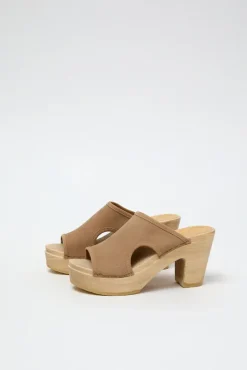 Alexis Clog on Platform in Bone