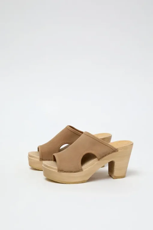 Alexis Clog on Platform in Bone