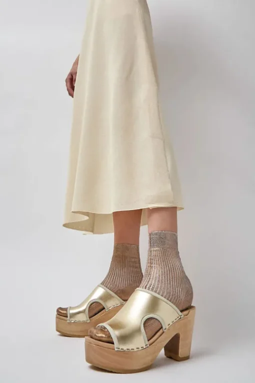Alexis Clog on Platform in Gold