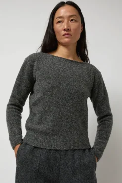 Asymmetric Pullover in Grey