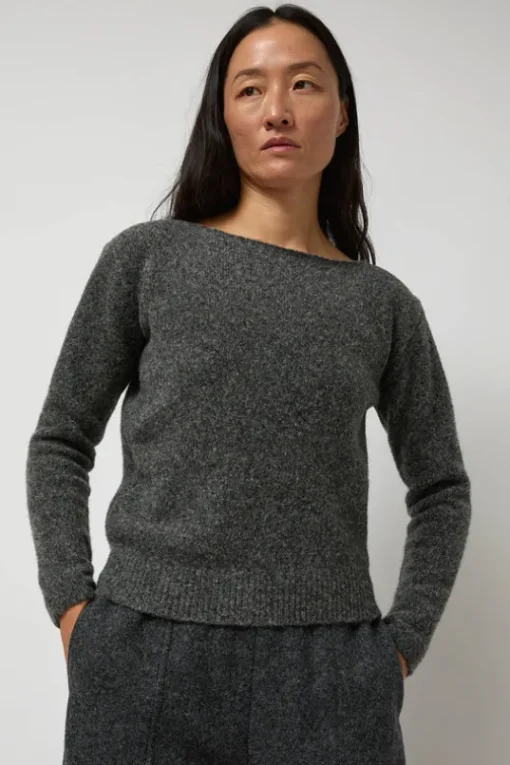 Asymmetric Pullover in Grey