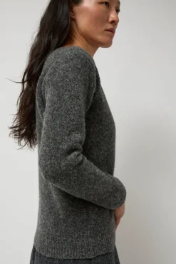 Asymmetric Pullover in Grey