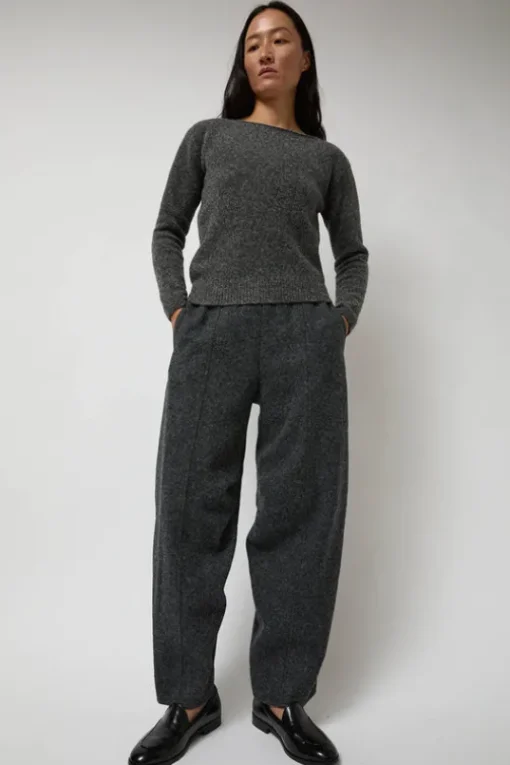 Asymmetric Pullover in Grey