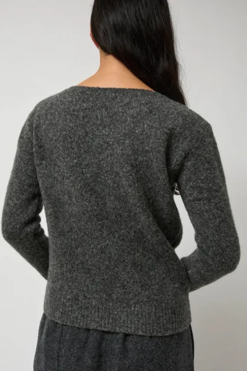 Asymmetric Pullover in Grey