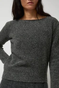 Asymmetric Pullover in Grey