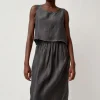 Basic Skirt in Black Tencel