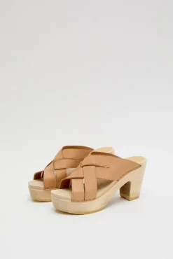 Basket Clog on Platform in Desert