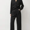 Baxter Pant in Midnight Stripe