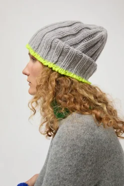 Benny in Grey and Neon Yellow