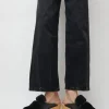 Billie Fur Clog on Platform in Black