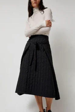 Bind Skirt in Black