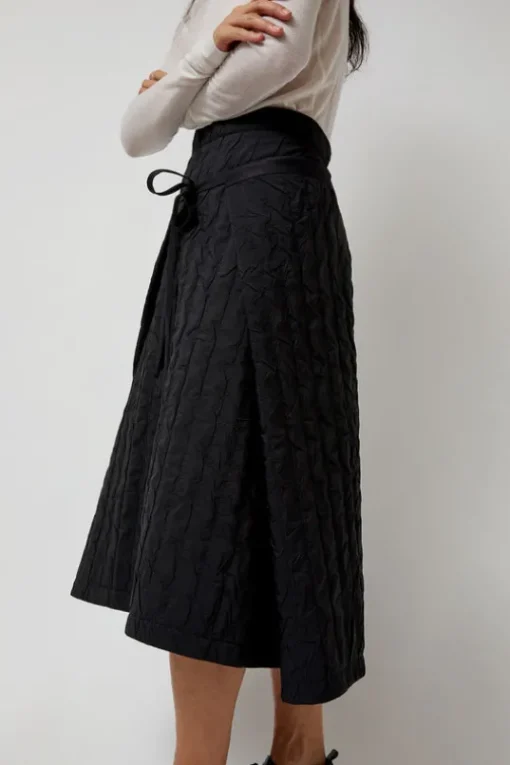Bind Skirt in Black