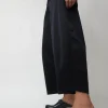 Bridget Clog on Mid Wedge in Navy Patent
