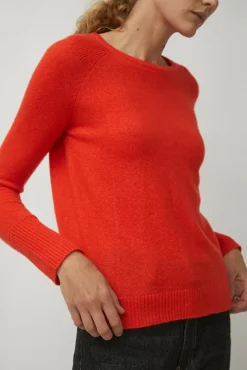 Brighton Pullover in Coral