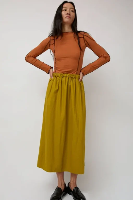 Cena Skirt in Sophos Green