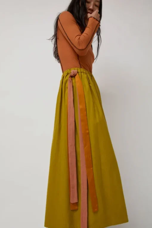 Cena Skirt in Sophos Green