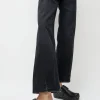 Charlotte Studded Clog on Low Base in Jet on Black Base