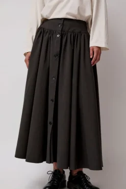 Circle Skirt in Dark Grey