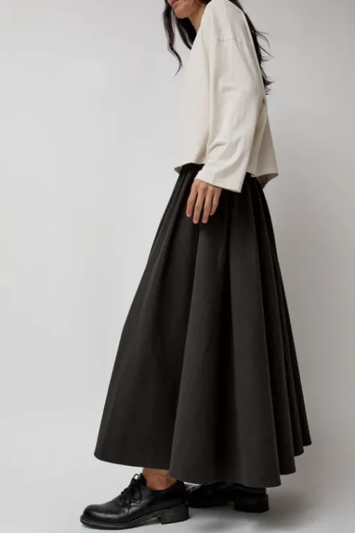 Circle Skirt in Dark Grey