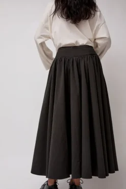 Circle Skirt in Dark Grey
