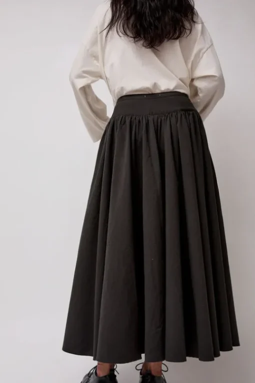 Circle Skirt in Dark Grey