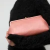 Classic Clutch in Grapefruit
