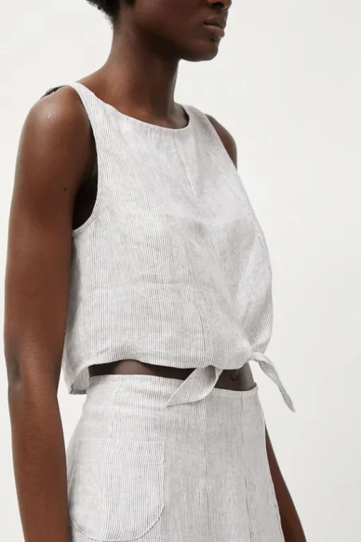 Claude Top in Loa Stripe