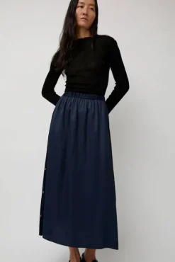 Clavo Skirt in Blue Black