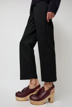 Coco Clog on Platform in Maroon