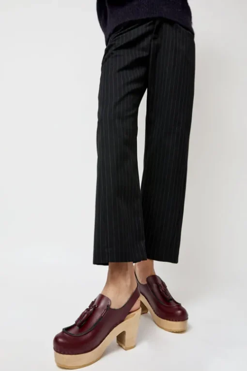 Coco Clog on Platform in Maroon