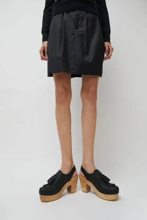 Coco Clog on Platform in Black