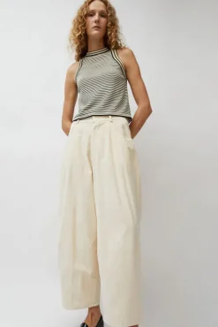 Corduroy Baggy Pants in Butter