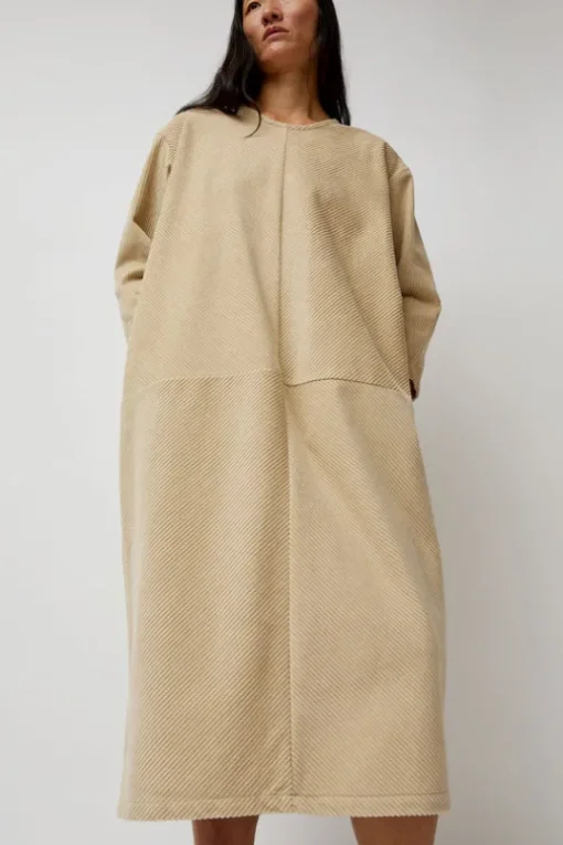 Corduroy Radient Dress in Ivory