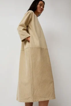 Corduroy Radient Dress in Ivory