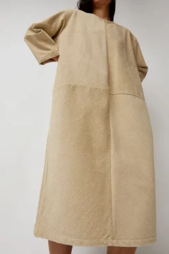 Corduroy Radient Dress in Ivory