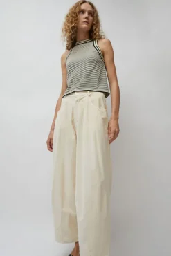 Cotton Striped Tank Top in Stripe