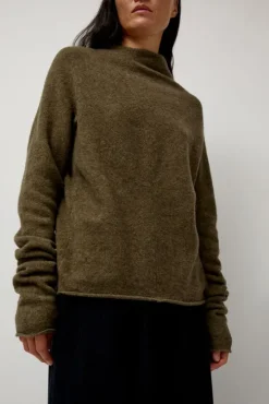 Daily Sweater in Forest Green