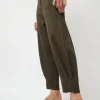 Dakota Shearling Clog on Mid Heel in Fawn Suede and Bone
