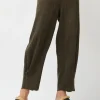 Dakota Shearling Clog on Mid Heel in Ink Aviator