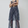 Daphne Pants in Navy Peony