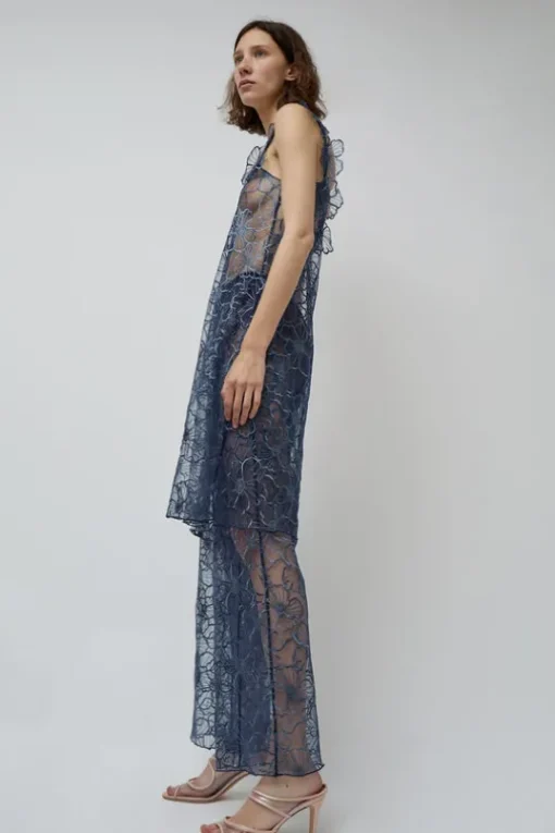 Daphne Pants in Navy Peony