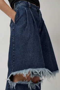 Demi-Denims in Medium Blue