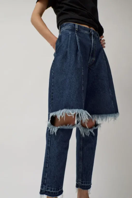 Demi-Denims in Medium Blue