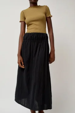 Diph Skirt in Black