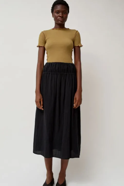 Diph Skirt in Black