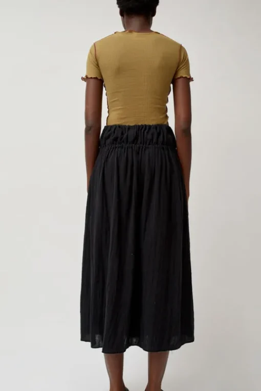 Diph Skirt in Black